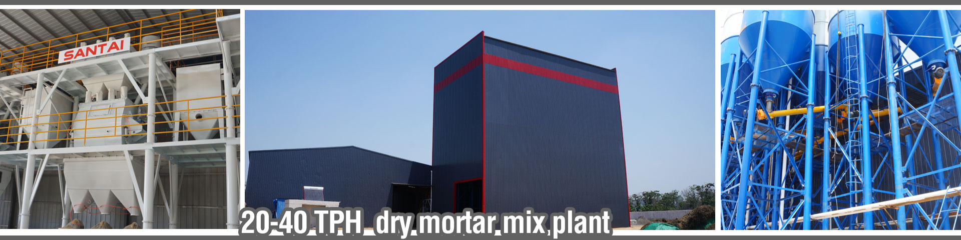 20-40-TPH-dry-mortar-mix plant production line manufacturer