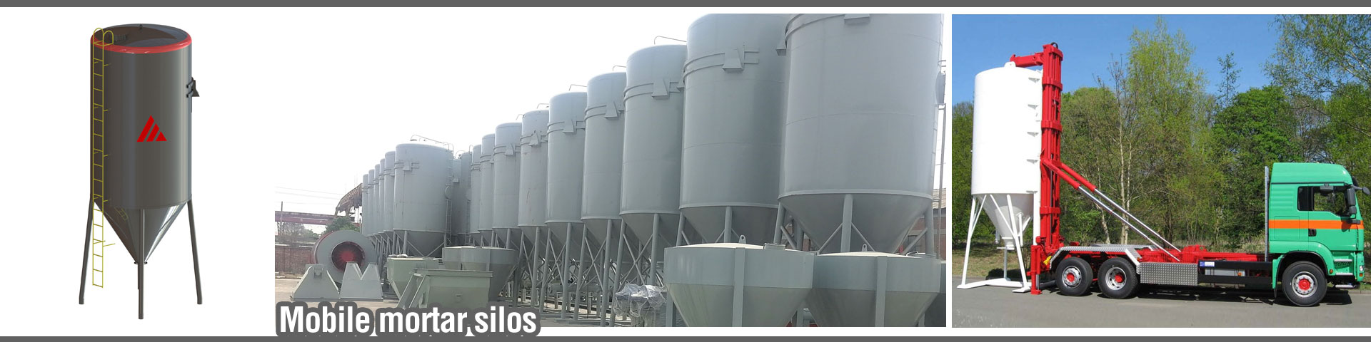 mobile mortar silos manufacturer supplier china