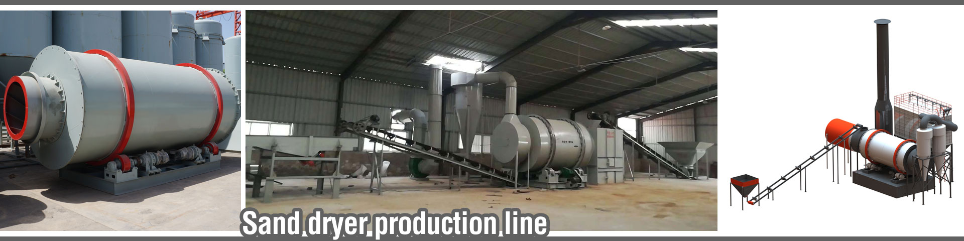 sand dryer production line manufacturer supplier china